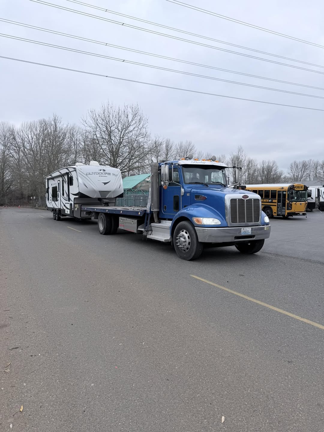 Boat & trailer transport